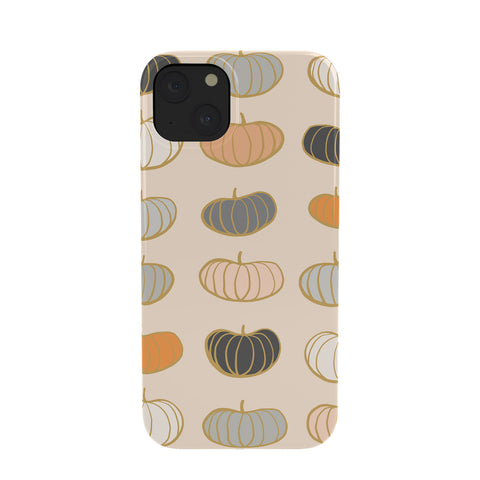 Dominique Vari Words Retro Pumpkin Pattern Phone Case