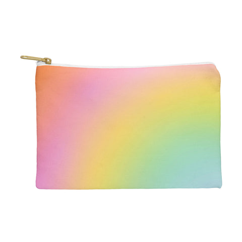 Dominique Vari Words The Rainbow of Love abstract Pouch