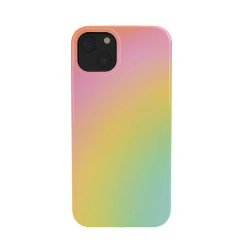 Dominique Vari Words The Rainbow of Love abstract Phone Case