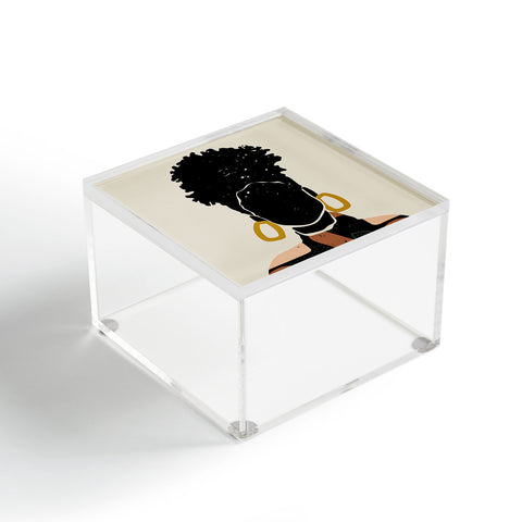 Domonique Brown Black Hair No 14 Acrylic Box