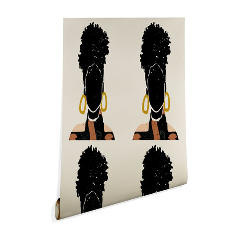 Domonique Brown Black Hair No 14 Wallpaper