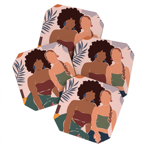Domonique Brown Chill 2 Coaster Set