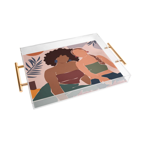 Domonique Brown Chill 2 Acrylic Tray