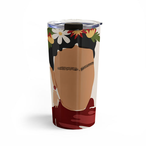 Domonique Brown Frida Kahlo I Travel Mug