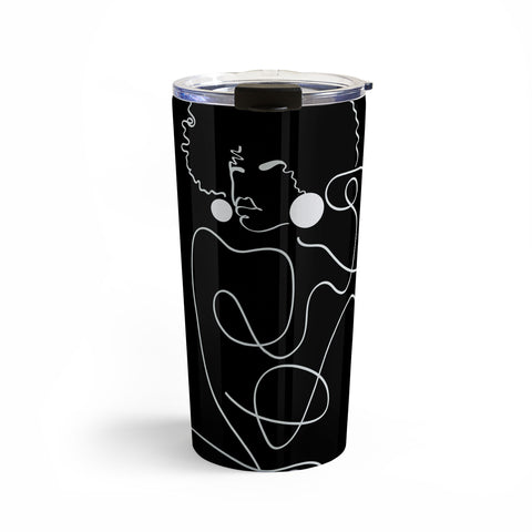 Domonique Brown Matisse Noir No 2 Travel Mug
