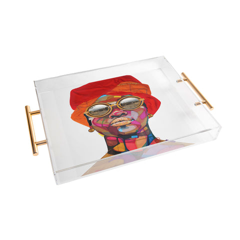 Domonique Brown Reflection 1 Acrylic Tray