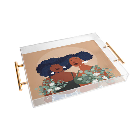 Domonique Brown Soul Sisters Acrylic Tray
