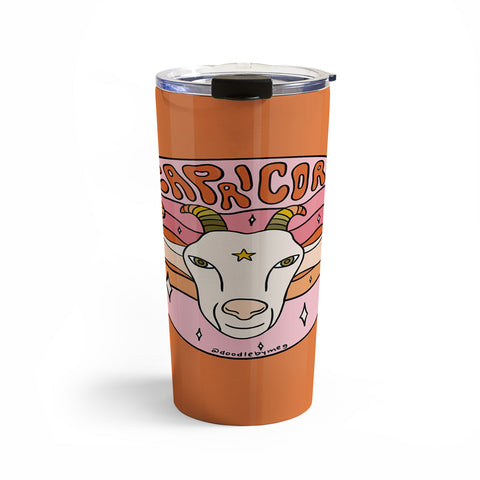 Doodle By Meg 2020 Capricorn Travel Mug
