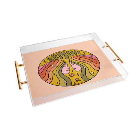 Doodle By Meg 2020 Gemini Acrylic Tray