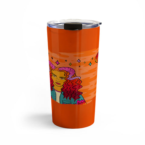 Doodle By Meg Aries Babe Travel Mug