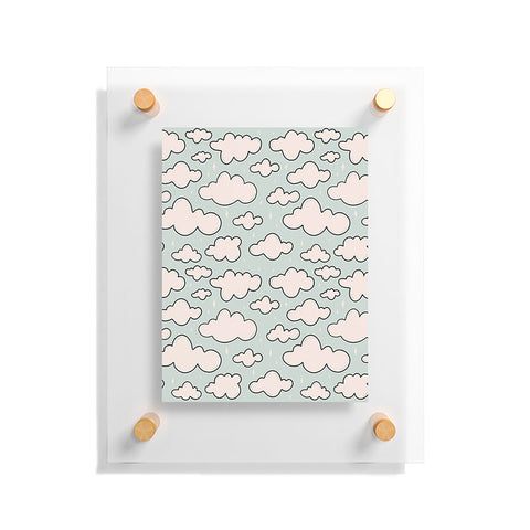 Doodle By Meg Cloud Print Floating Acrylic Print