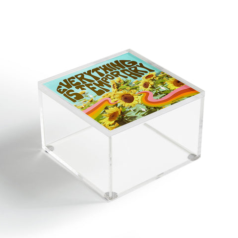 Doodle By Meg Everything is Temporary Acrylic Box