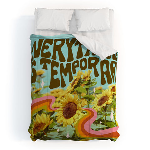 Doodle By Meg Everything is Temporary Comforter