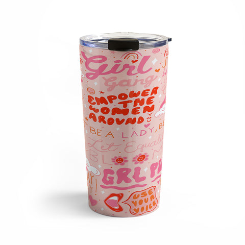Doodle By Meg Girls Support Girls Travel Mug