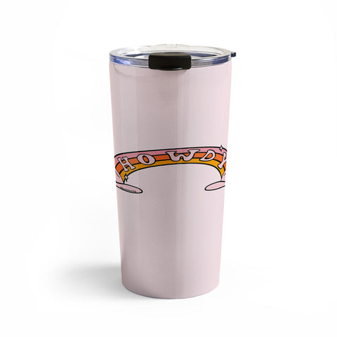 Doodle By Meg Howdy Rainbow Travel Mug