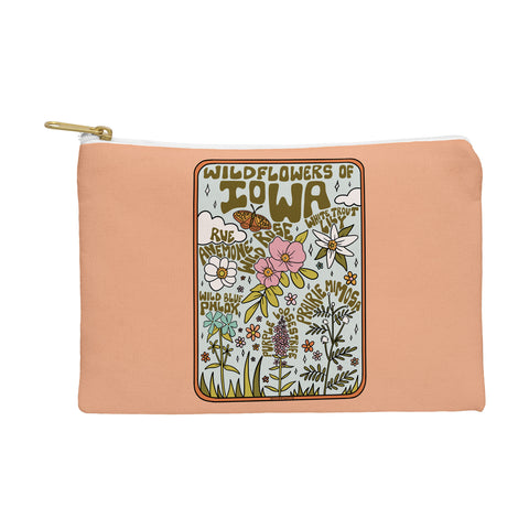 Doodle By Meg Iowa Wildflowers Pouch