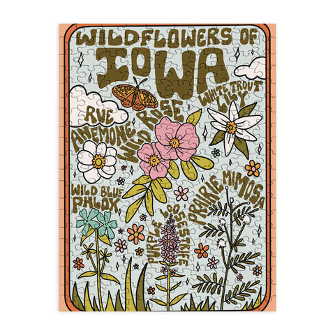 Doodle By Meg Iowa Wildflowers Puzzle