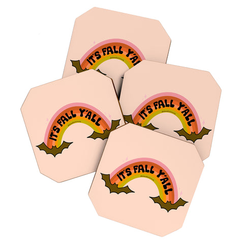 Doodle By Meg Its Fall Yall Coaster Set