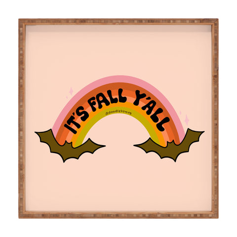 Doodle By Meg Its Fall Yall Square Tray