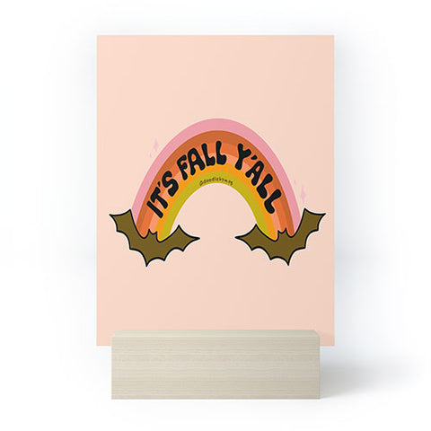 Doodle By Meg Its Fall Yall Mini Art Print
