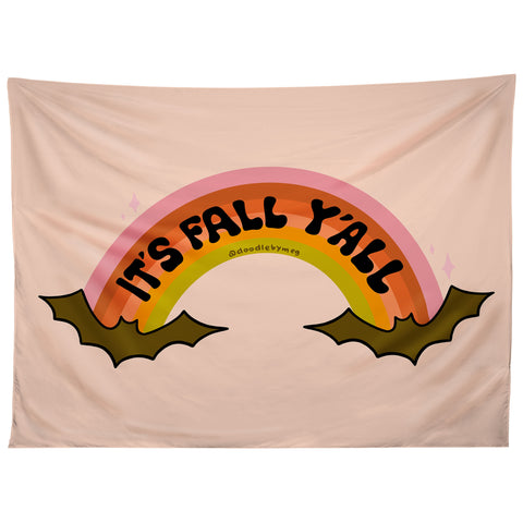 Doodle By Meg Its Fall Yall Tapestry