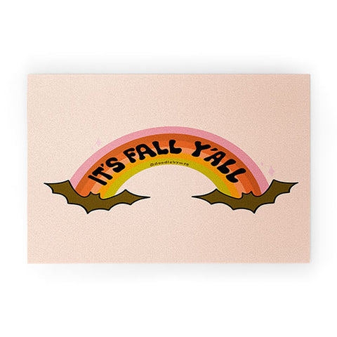 Doodle By Meg Its Fall Yall Welcome Mat