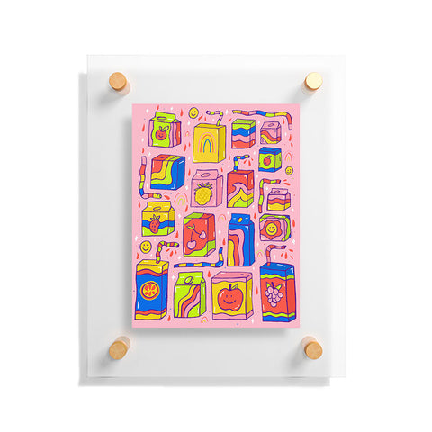 Doodle By Meg Juice Box Print Floating Acrylic Print