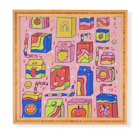 Doodle By Meg Juice Box Print Framed Wall Art