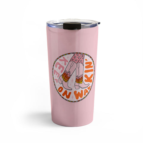 Doodle By Meg Keep On Walkin Travel Mug