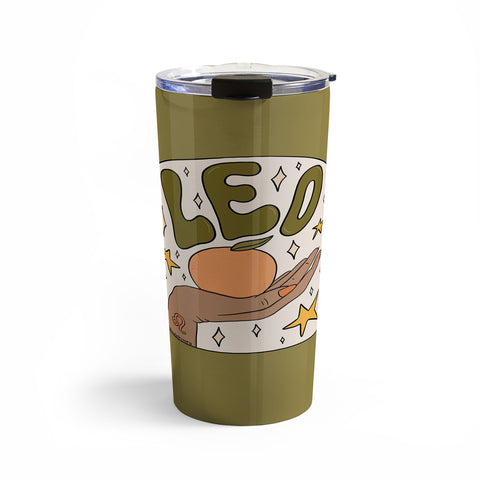 Doodle By Meg Leo Grapefruit Travel Mug