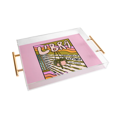 Doodle By Meg Libra Plant Acrylic Tray