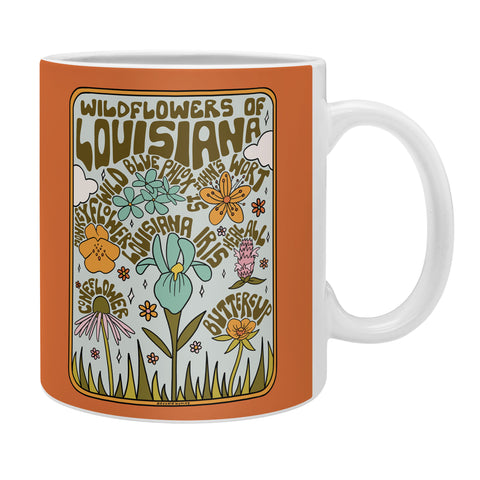 Doodle By Meg Louisiana Wildflowers Coffee Mug