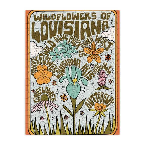 Doodle By Meg Louisiana Wildflowers Puzzle
