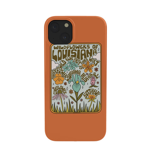Doodle By Meg Louisiana Wildflowers Phone Case