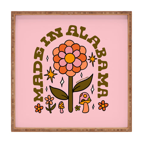 Doodle By Meg Made In Alabama Square Tray