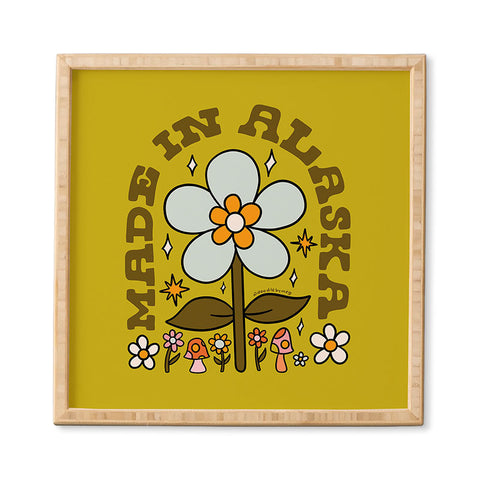 Doodle By Meg Made In Alaska Framed Wall Art