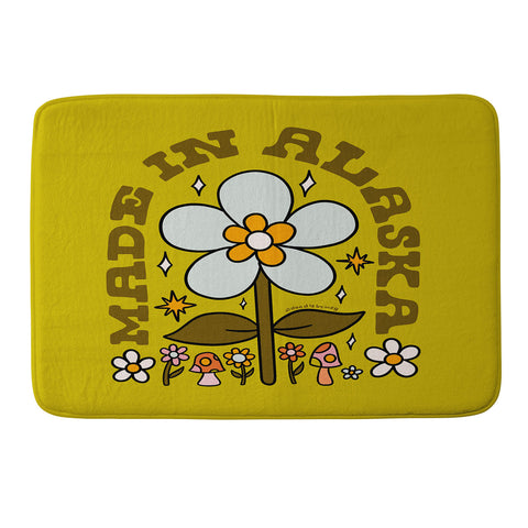 Doodle By Meg Made In Alaska Memory Foam Bath Mat