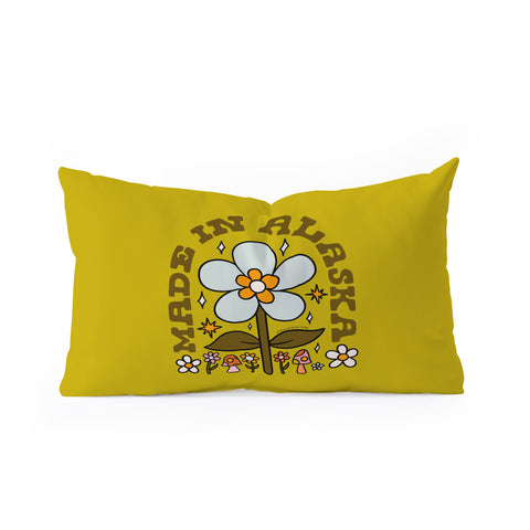 Doodle By Meg Made In Alaska Oblong Throw Pillow