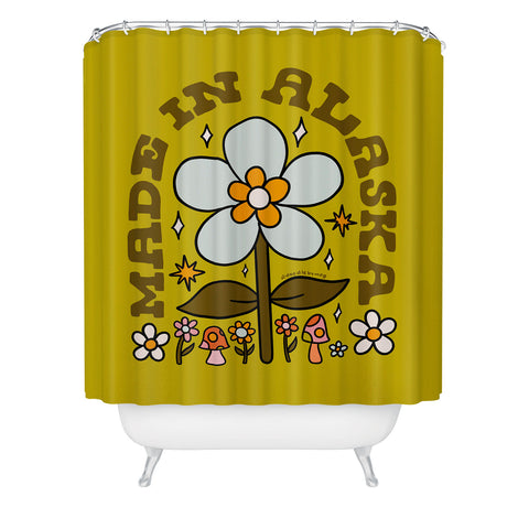 Doodle By Meg Made In Alaska Shower Curtain