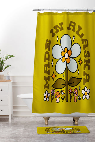 Doodle By Meg Made In Alaska Shower Curtain And Mat