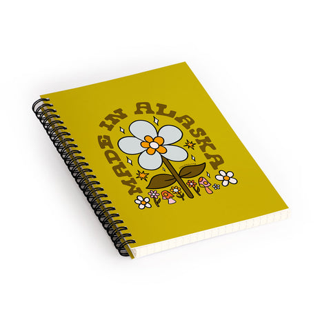 Doodle By Meg Made In Alaska Spiral Notebook