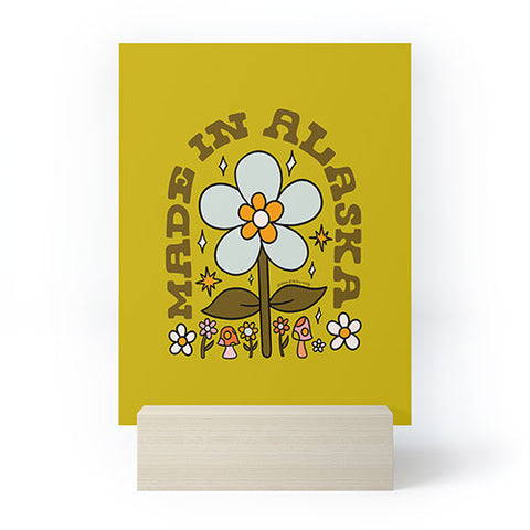 Doodle By Meg Made In Alaska Mini Art Print