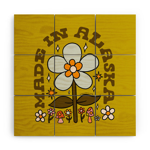 Doodle By Meg Made In Alaska Wood Wall Mural