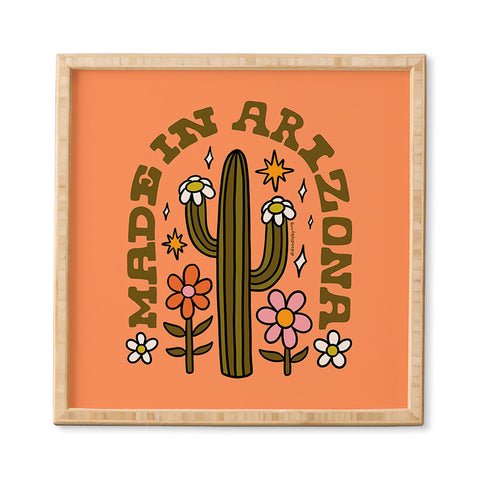 Doodle By Meg Made In Arizona Framed Wall Art