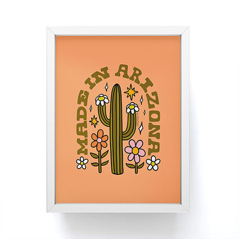 Doodle By Meg Made In Arizona Framed Mini Art Print