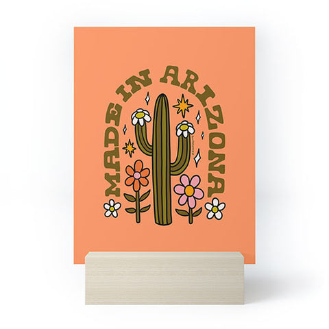 Doodle By Meg Made In Arizona Mini Art Print