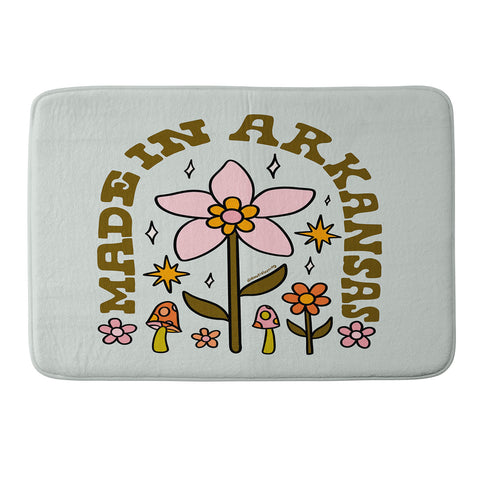 Doodle By Meg Made In Arkansas Memory Foam Bath Mat