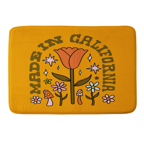 Doodle By Meg Made In California Memory Foam Bath Mat