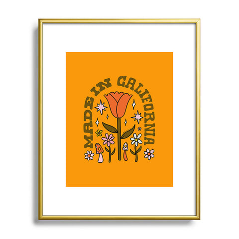 Doodle By Meg Made In California Metal Framed Art Print