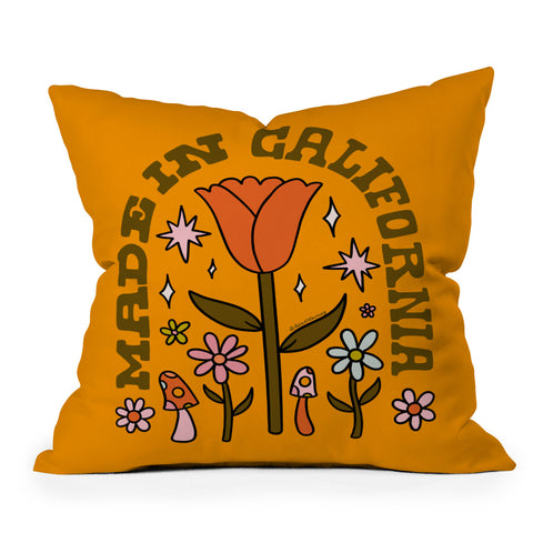 Doodle By Meg Made In California Outdoor Throw Pillow